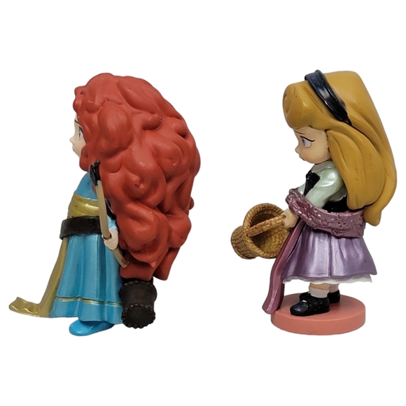 Disney Animators' Collection Merida & Aurora 3.25" Figures - Picture 2 of 5